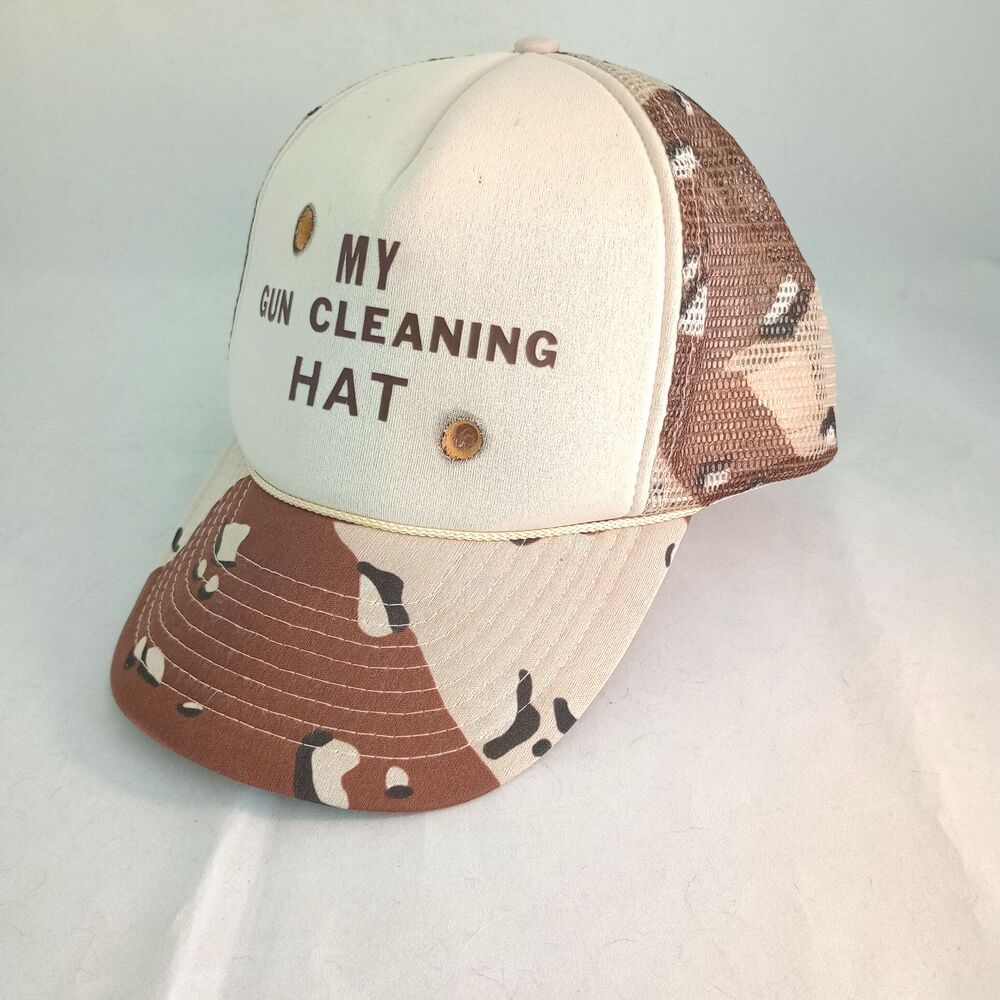 Novelty Bullet Hole Trucker Hat Camo Mesh Snapback Rope Foam Front Cap 6 Panel